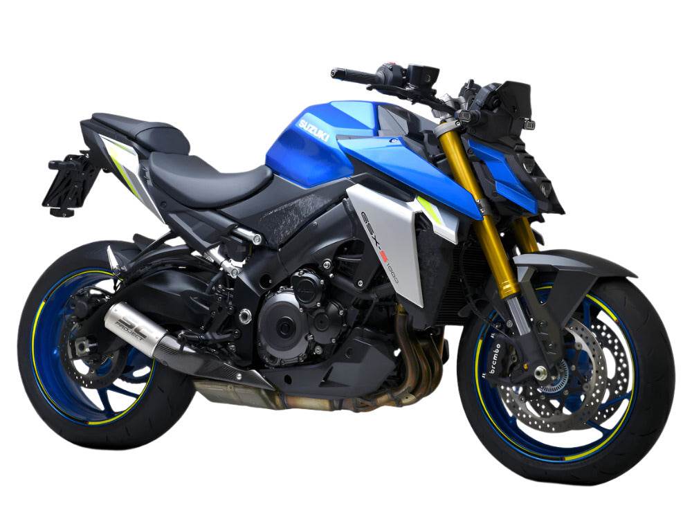 SC Project CR-T Titanium Silencer Suzuki GSX-S1000 2021-25 - Motorcycle Performance Store