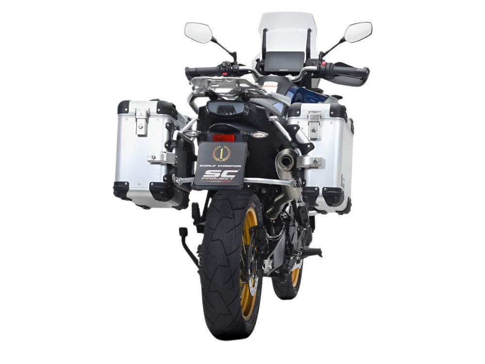 SC Project Rally Raid Titanium Silencer CF Moto 800 MT 2022-25 - Motorcycle Performance Store