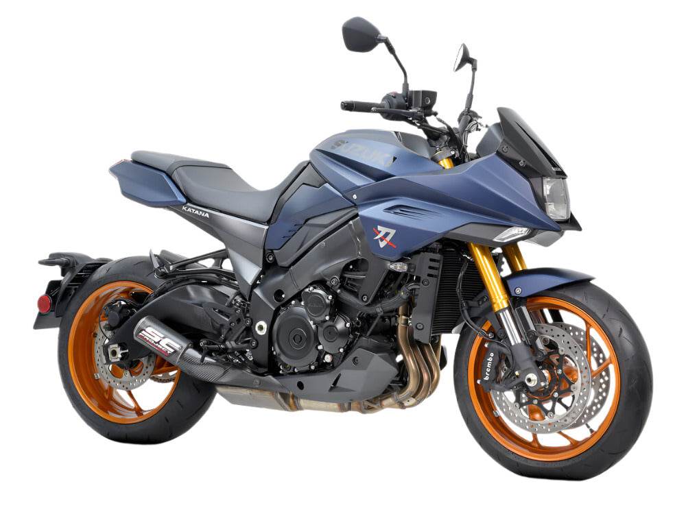 SC Project CR-T Carbon Silencer Suzuki Katana 2022-25 - Motorcycle Performance Store