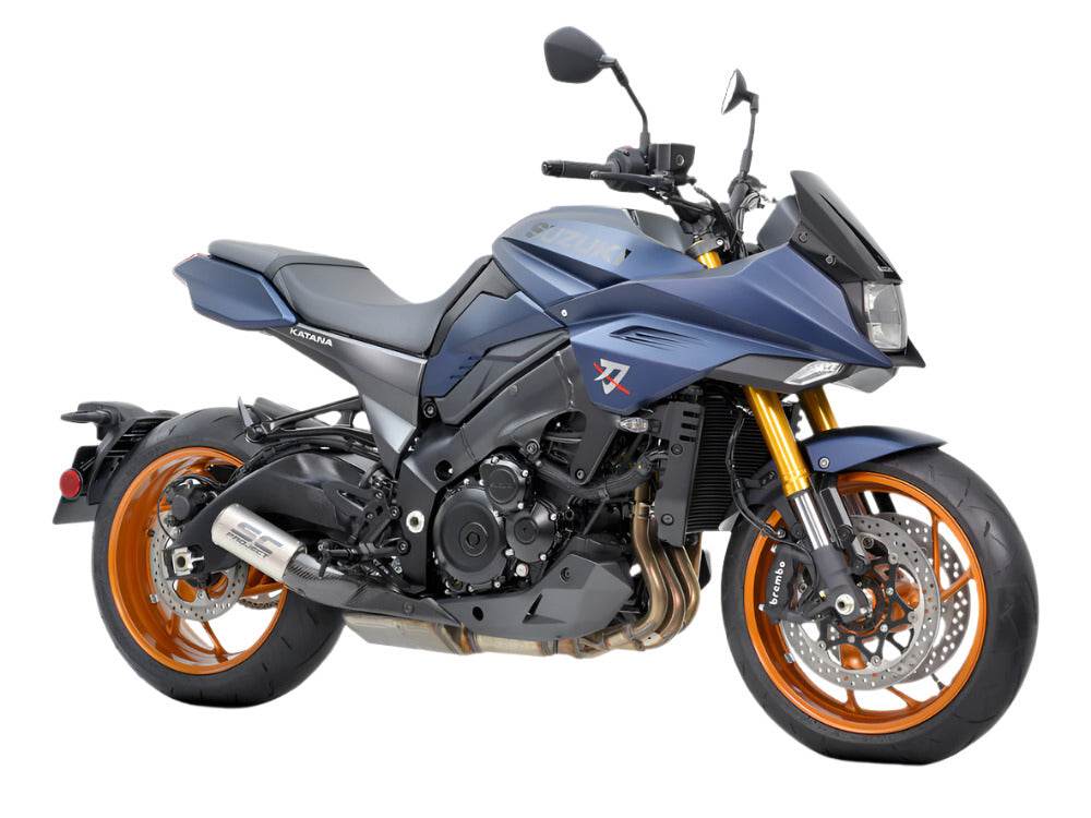 SC Project CR-T Titanium Silencer Suzuki Katana 2022-25 - Motorcycle Performance Store