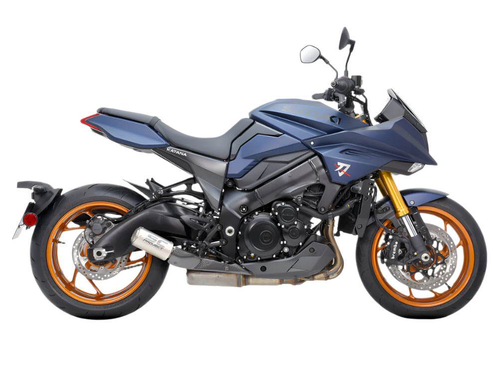 SC Project CR-T Titanium Silencer Suzuki Katana 2022-25 - Motorcycle Performance Store