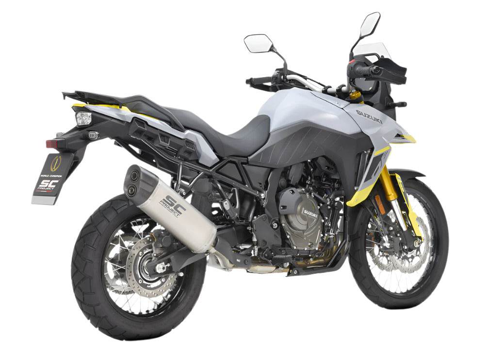 SC Project Titanium Silencer Suzuki V-Strom 800 (DE/SE) 2023-25 - Motorcycle Performance Store