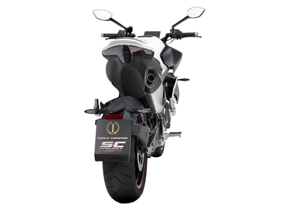 SC Project SC1-R Titanium Silencer CF Moto 800 NK 2023-25 - Motorcycle Performance Store