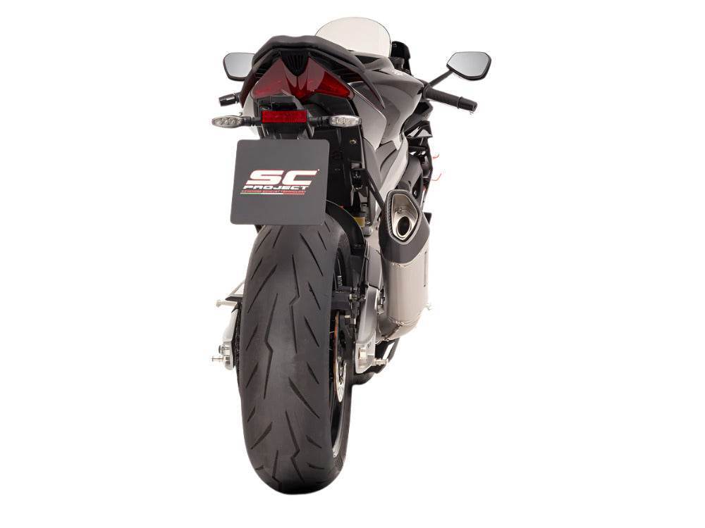 SC Project 2-1 Trofeo SC1-R Titanium Full System Aprilia Tuono 660 2025 - Motorcycle Performance Store