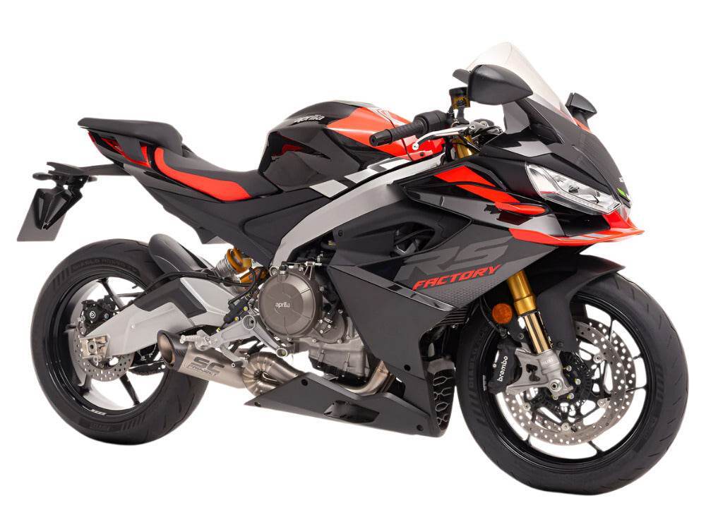 SC Project 2-1 S1 Titanium Full System Aprilia Tuono 660 2025 - Motorcycle Performance Store