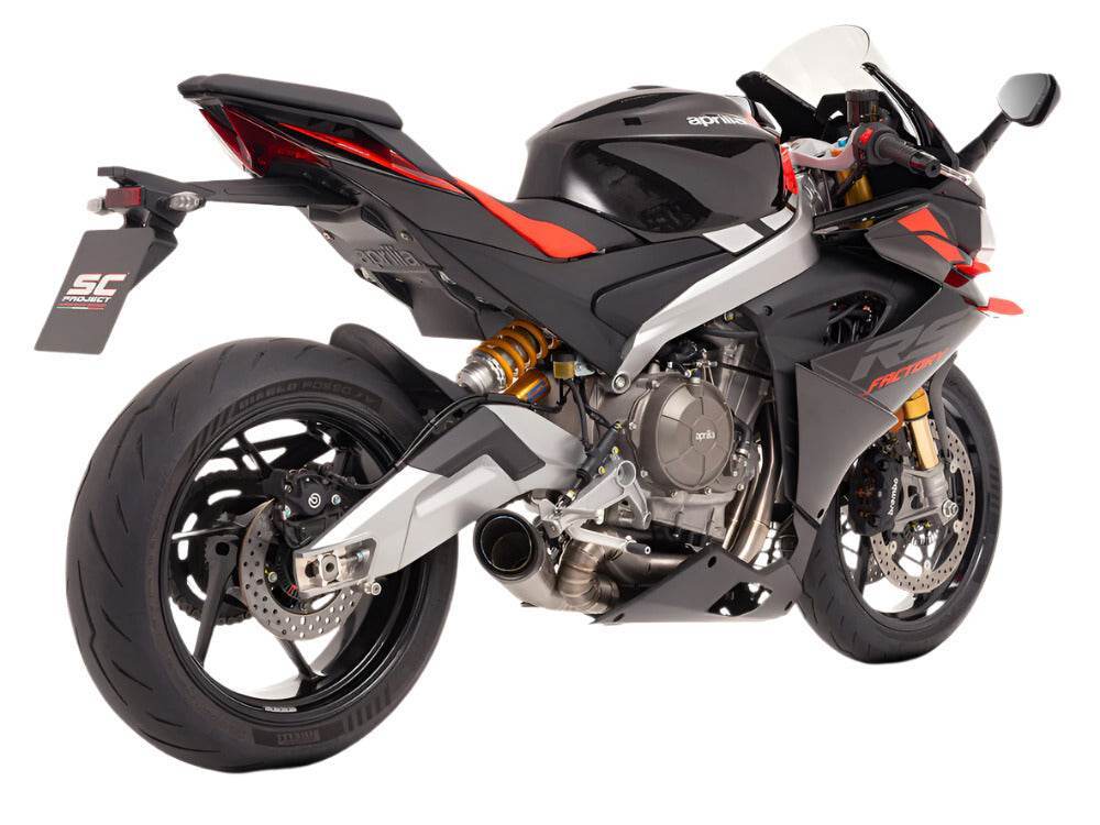SC Project 2-1 S1 Titanium Full System Aprilia Tuono 660 2025 - Motorcycle Performance Store