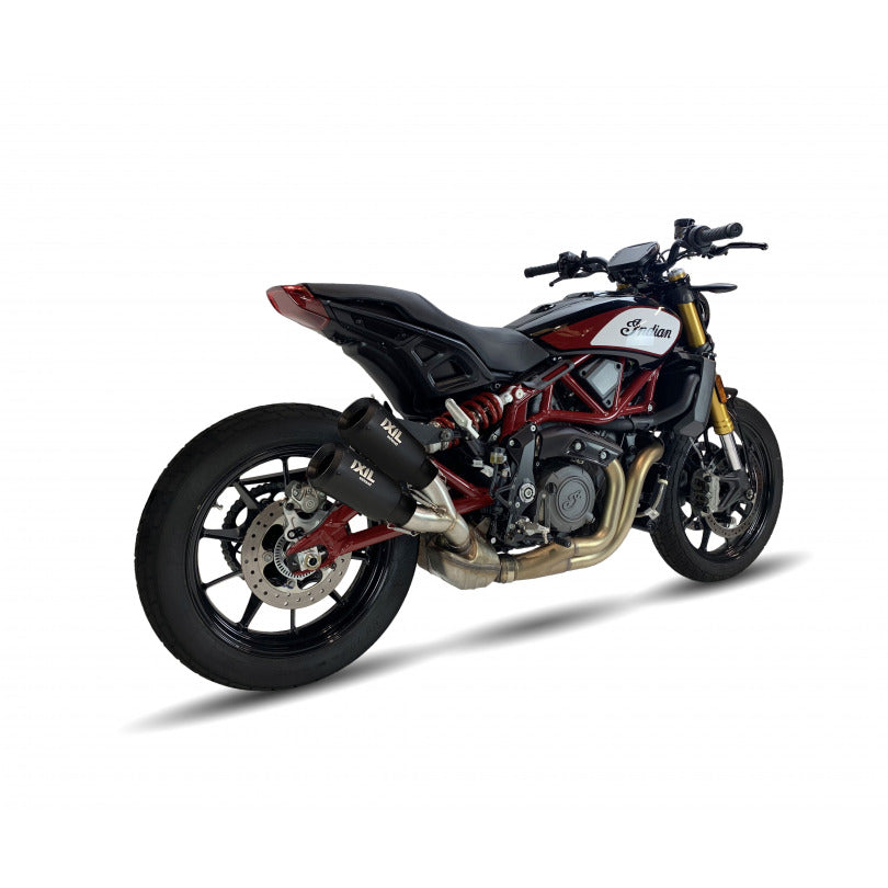 IXIL Dual Race Xtrem Black Silencer Indian FTR1200 (S) 2018-21 image 2