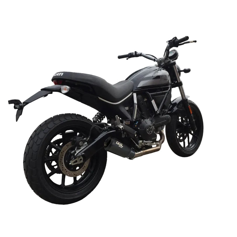 IXIL Race Xtrem Black Silencer Ducati Scrambler 400 2016-21 image 2