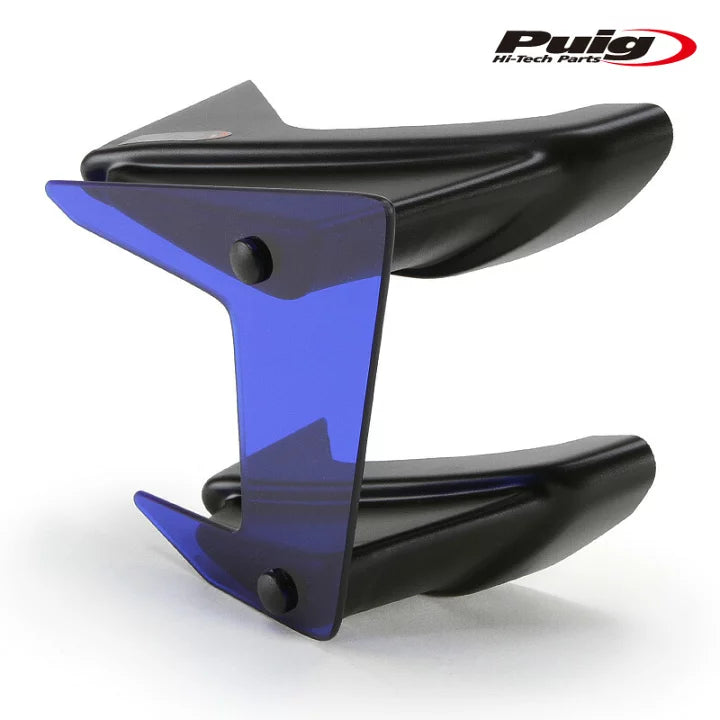 Puig Blue Downforce Naked Spoilers Yamaha MT-07 2018-20