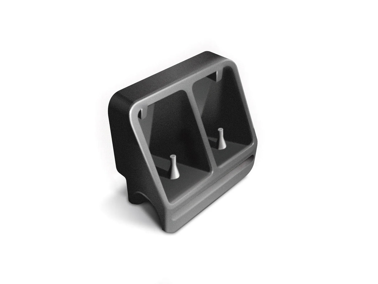 SHAD SH38X 4P pannier bracket adaptor pair for improved stability motorcycle luggage mounting system