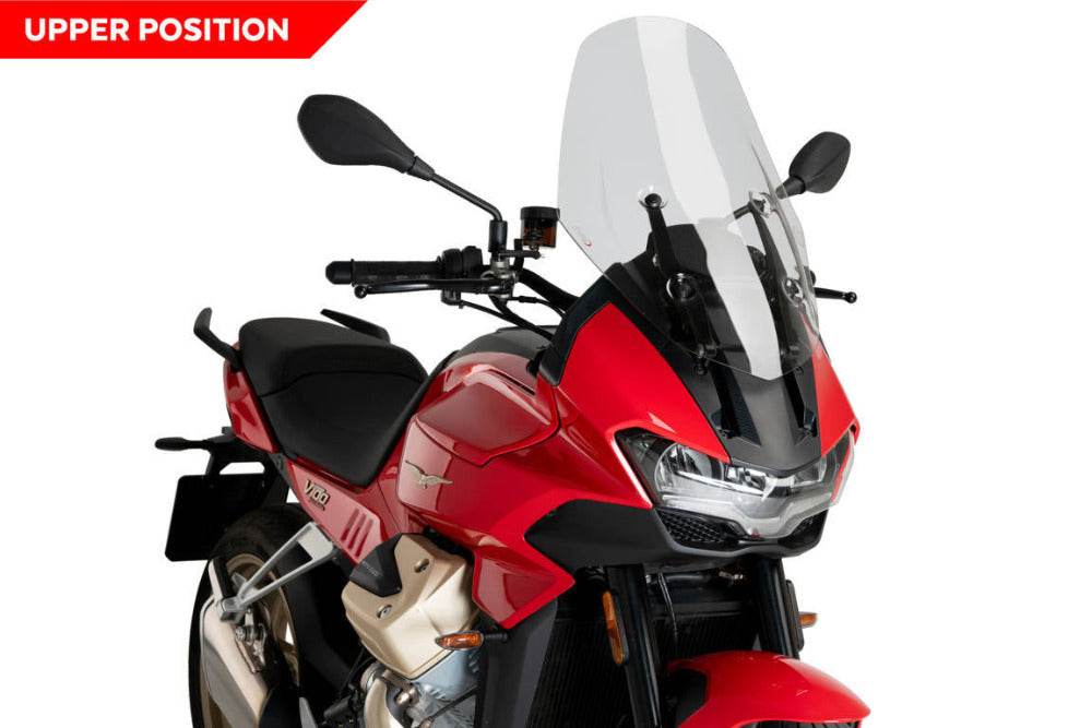 Puig Touring Screen Moto Guzzi V100 Mandello (S) 2023-25 - Motorcycle Performance Store