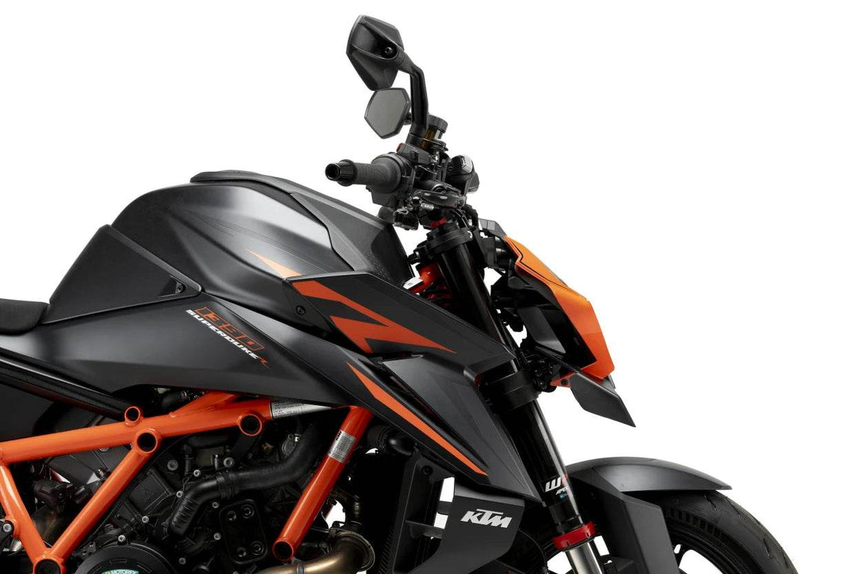 Puig Downforce Front Spoiler KTM 1390 Superduke R (Evo) 2024-25 - Motorcycle Performance Store