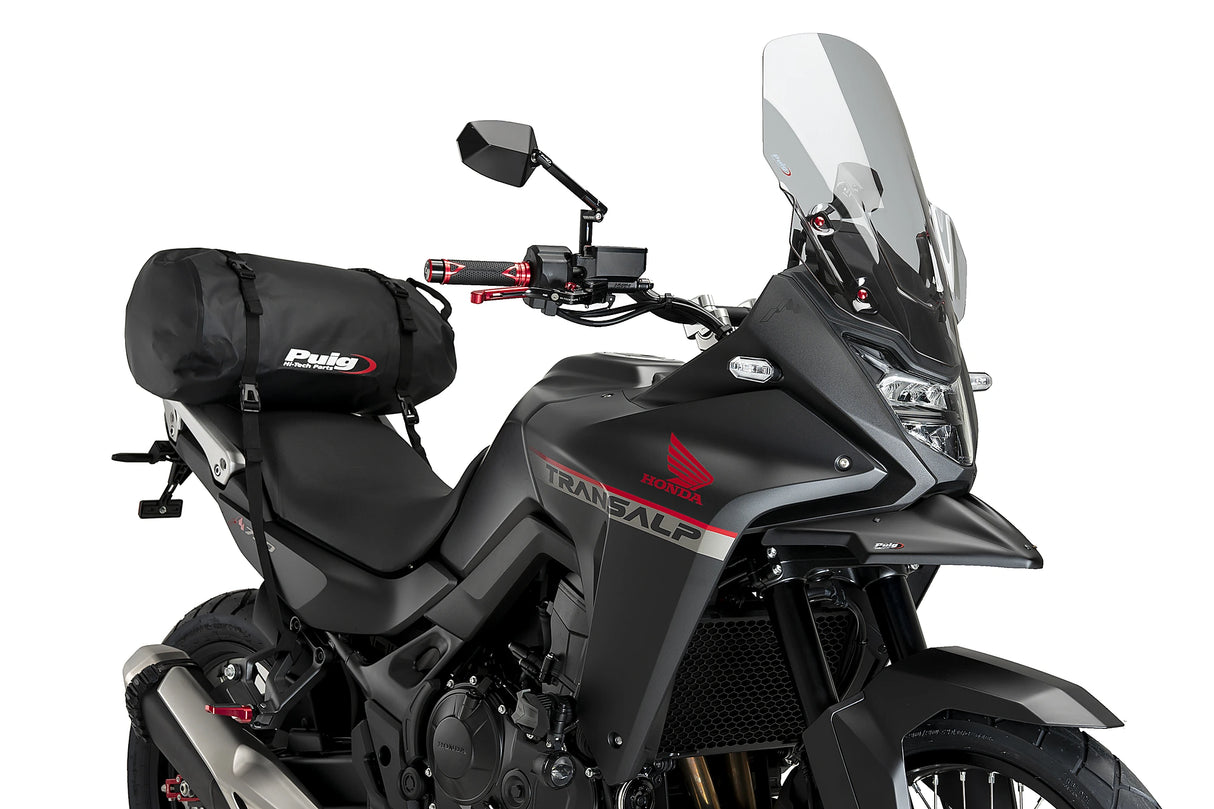 Puig 30 litre waterproof rear motorcycle bag PVC touring tail bag with secure mounting straps_2