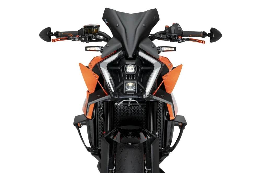Puig Downforce Naked Front Spoiler KTM Duke 990 (R) 2024-25 - Motorcycle Performance Store