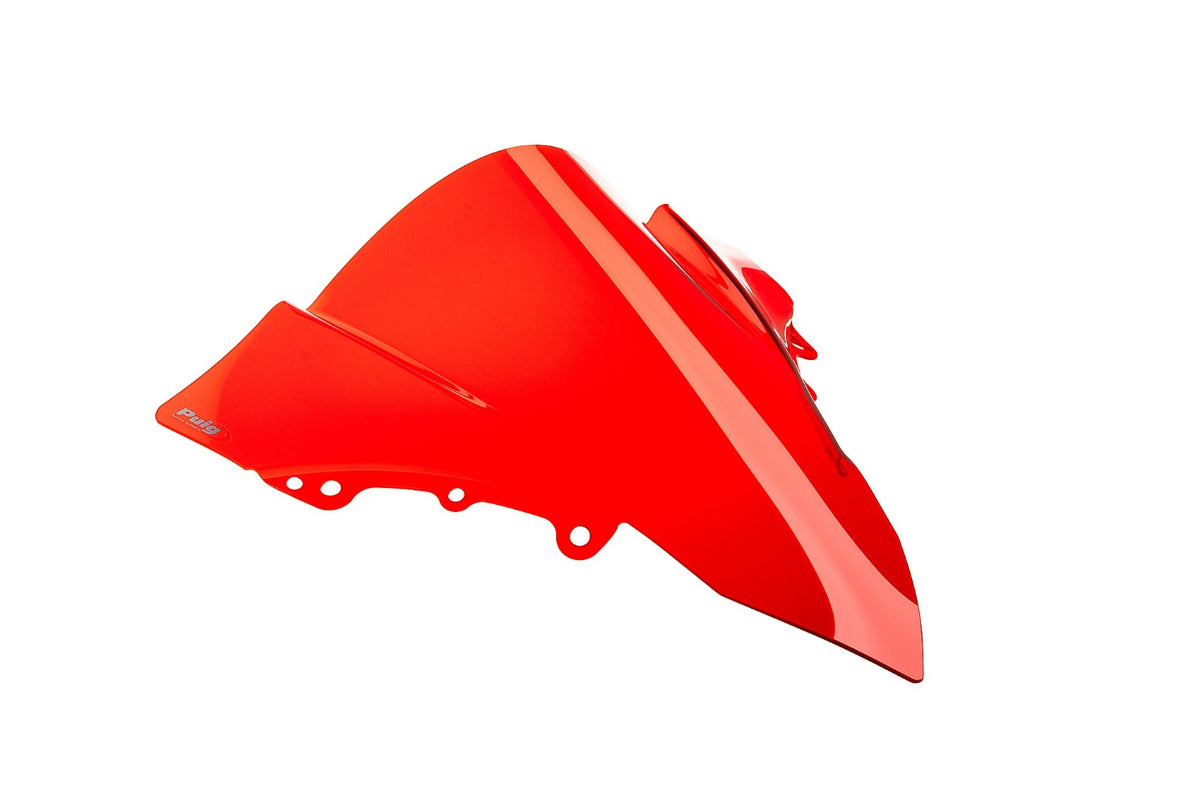 Puig Z-Racing Screen Zontes 703 RR 2024-26, double-height 3 mm acrylic racing windscreen, Height 350 mm x Width 400 mm, available in six colours_5