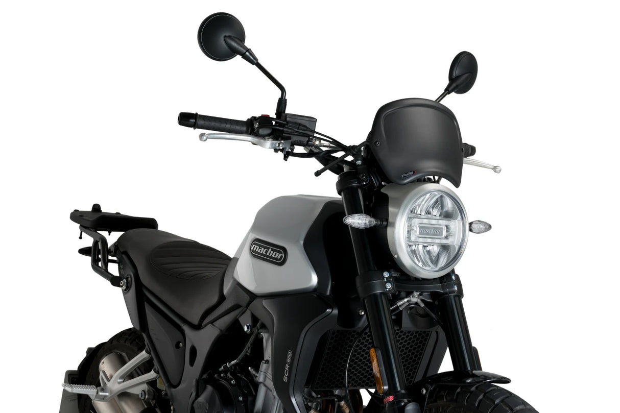 PUIG Frontal Plate Macbor Eight Mile 500 2022-25