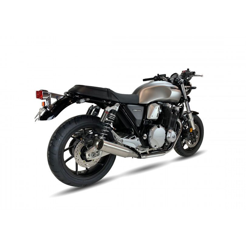 Ironhead Round Matt Inox Silencers Honda CB1100 (EX/RS) 2016-20 image 2