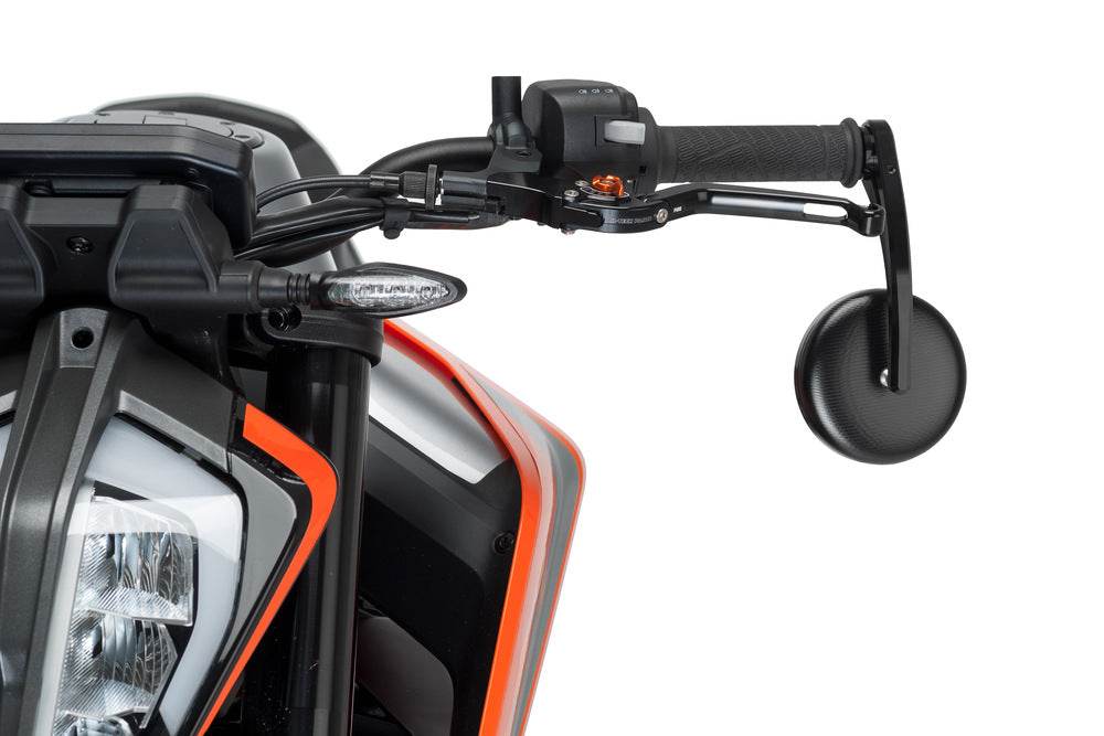 Puig Mirrors Grand Tracker Bar End Mirrors In Black Silver Various Models