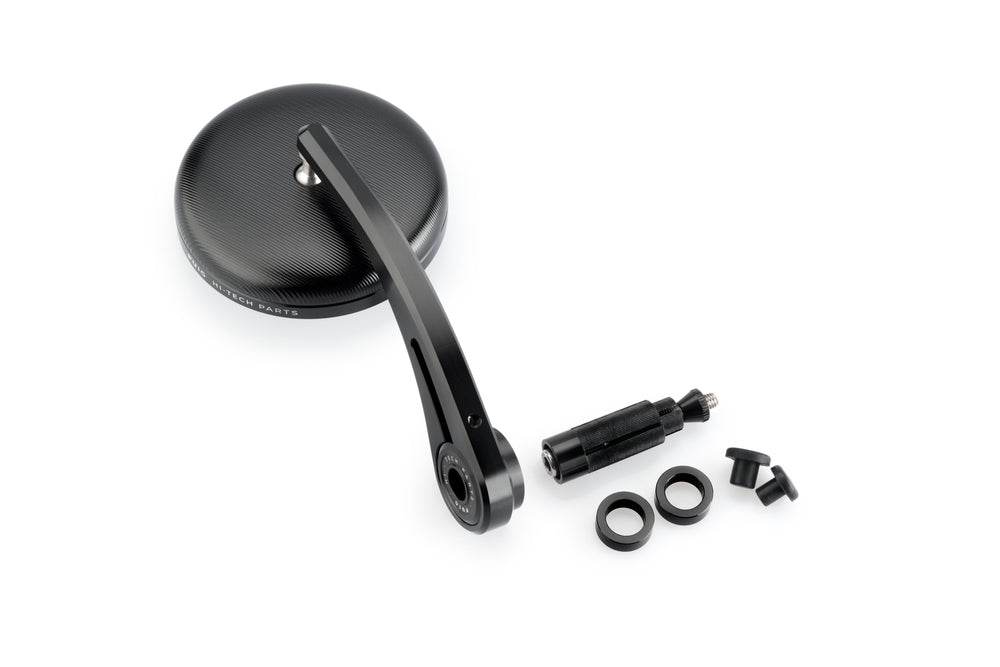 Puig Mirrors Grand Tracker Bar End Mirrors In Black Silver Various Models image 3