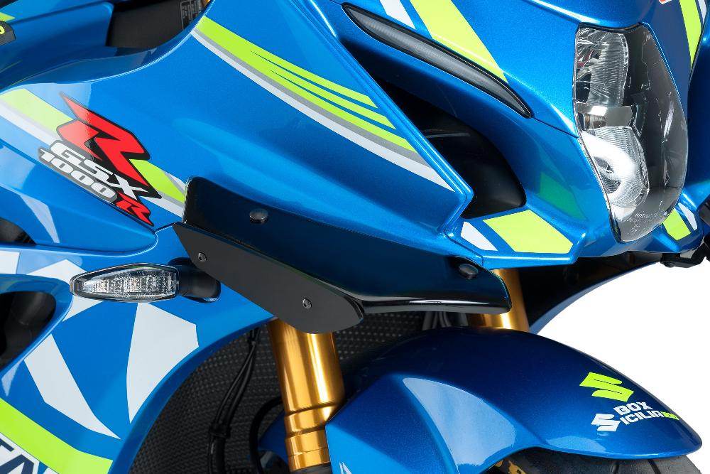 PUIG Downforce Side Spoilers Suzuki GSXR1000 (R) 2017-21 - Motorcycle Performance Store