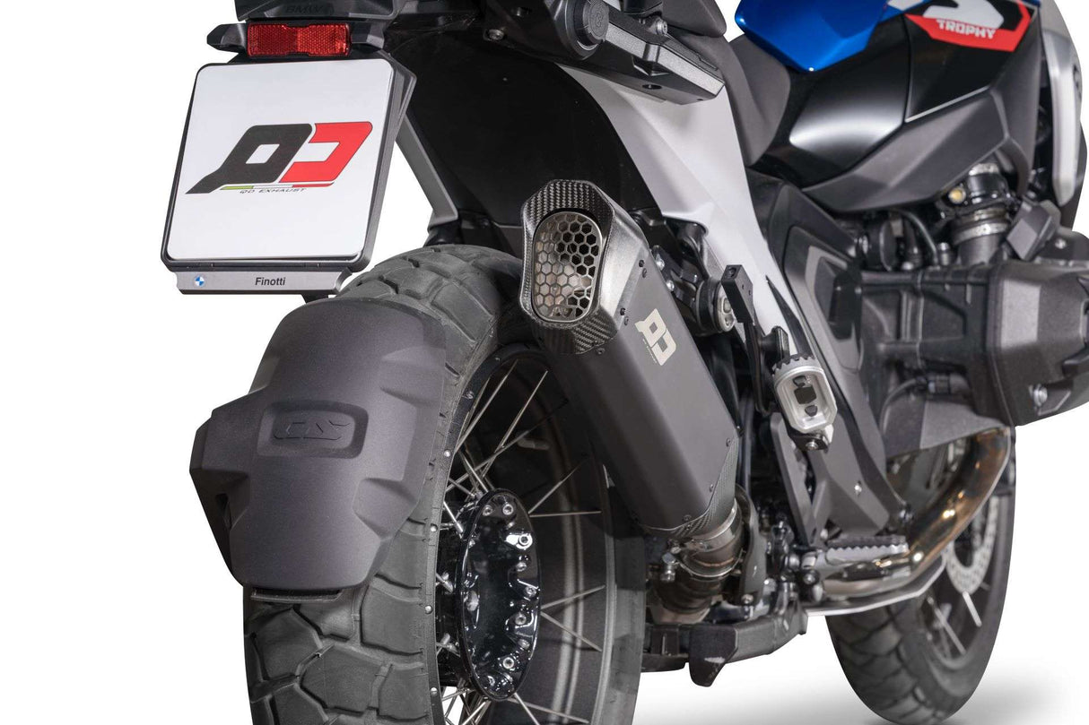 QD Black Titanium Tourance Silencer BMW R1300GS 2023-25 image 2