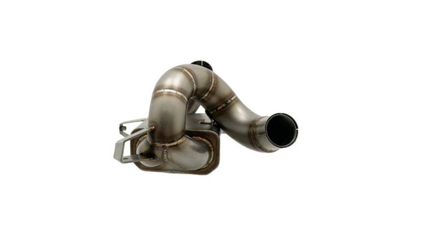 QD Decat Mid Pipe - Ducati Multistrada V4 / S 2021-24 - Motorcycle Performance Store