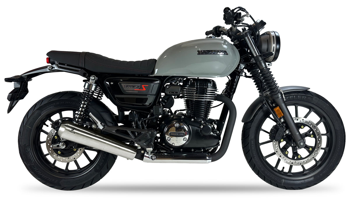 Ixrace MK5 Inox Silencer Installed on a Honda GB350 2025