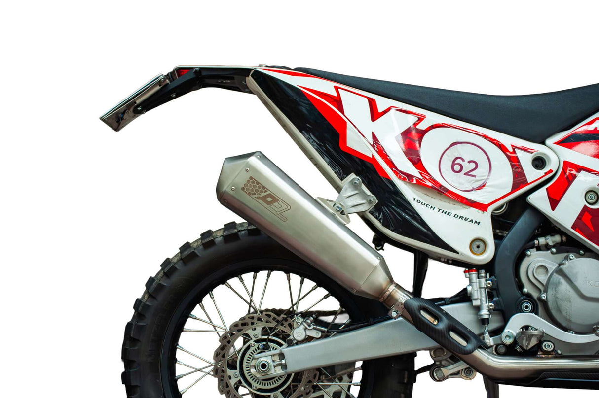 QD X-Treme Racing Half Exhaust System Kove 450 Rally (X) 2023-26 image 3