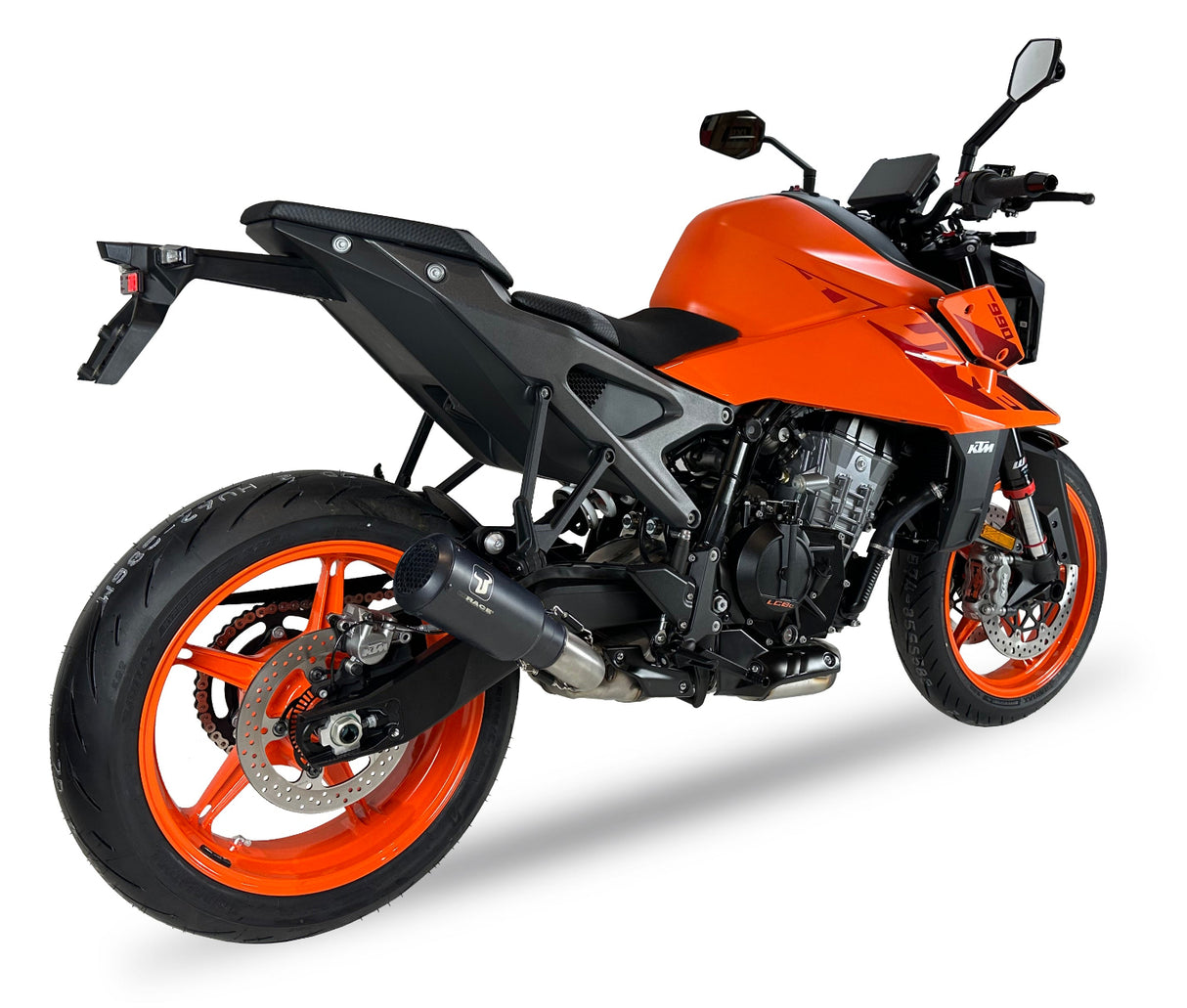IXRACE MK2 Black Silencer | KTM Duke 990 2024-26 image 2