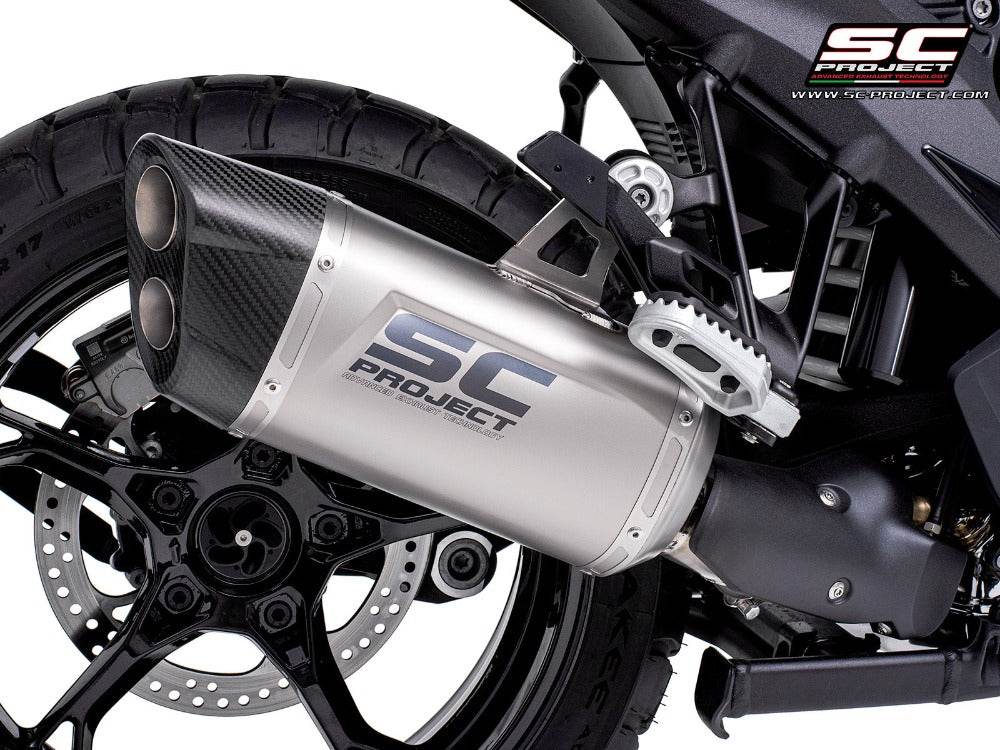 SC Project Adventure-R Titanium Silencer (Pannier Compatible) BMW R1300GS 2023-25 - Motorcycle Performance Store