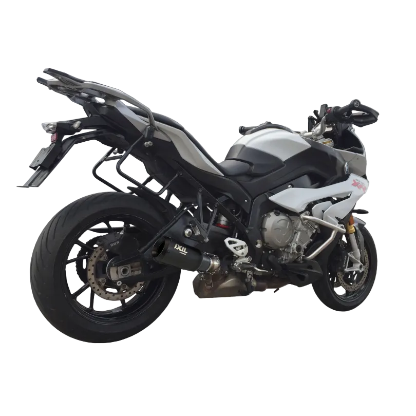 كاتم صوت Ixil Race Xtrem الأسود لدراجة BMW S1000XR موديلات 2015-2019