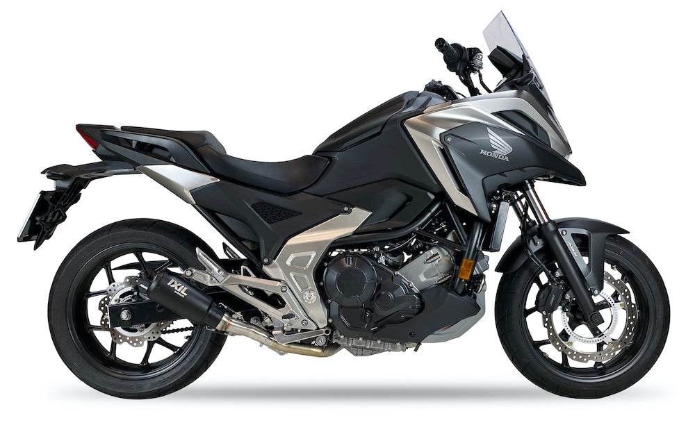 IXIL Race Xtrem Black Silencer HONDA NC750 X / S 2012-24 - Motorcycle Performance Store
