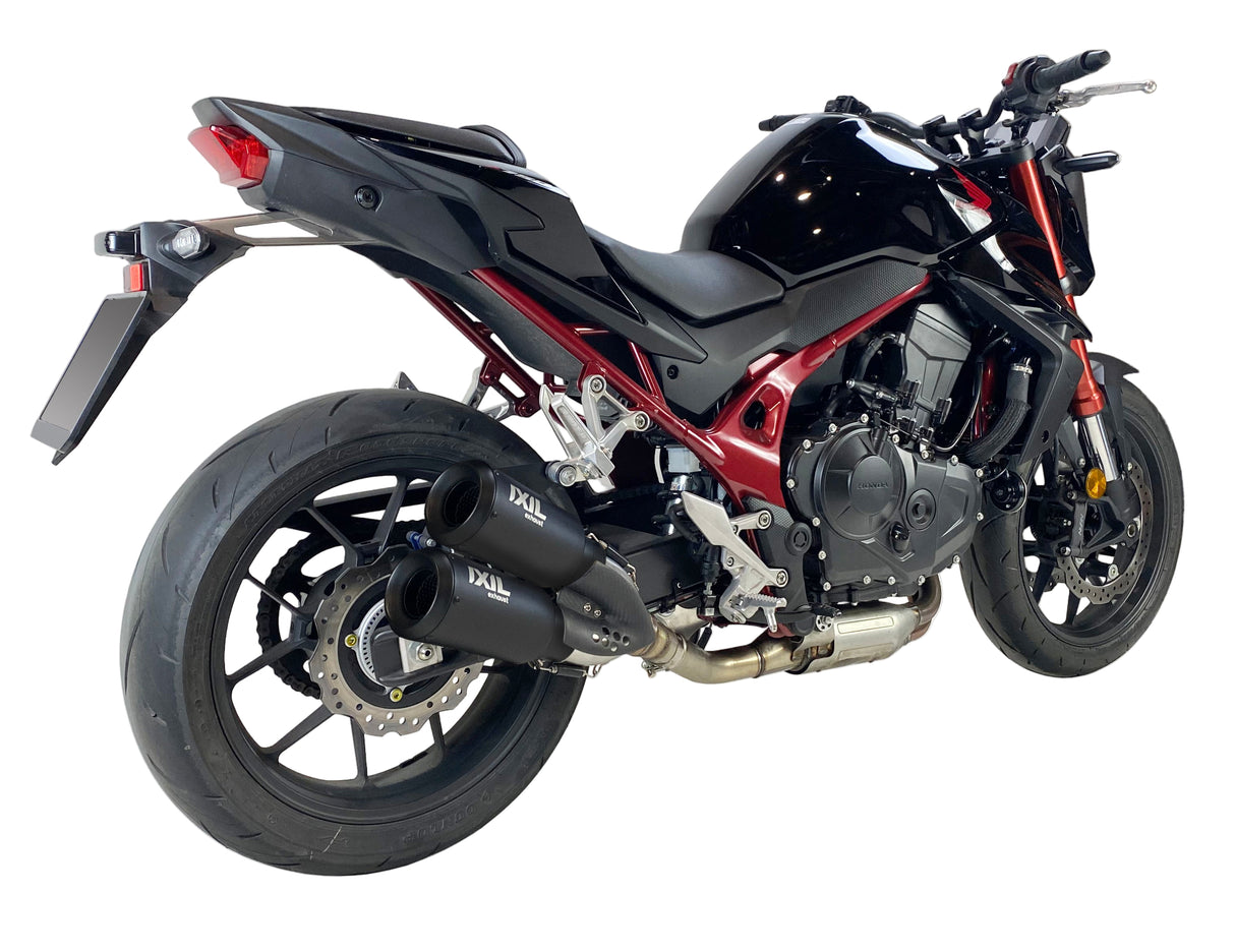 Ixil Dual Race Xtrem Black Silencers Honda CB750 Hornet 2025