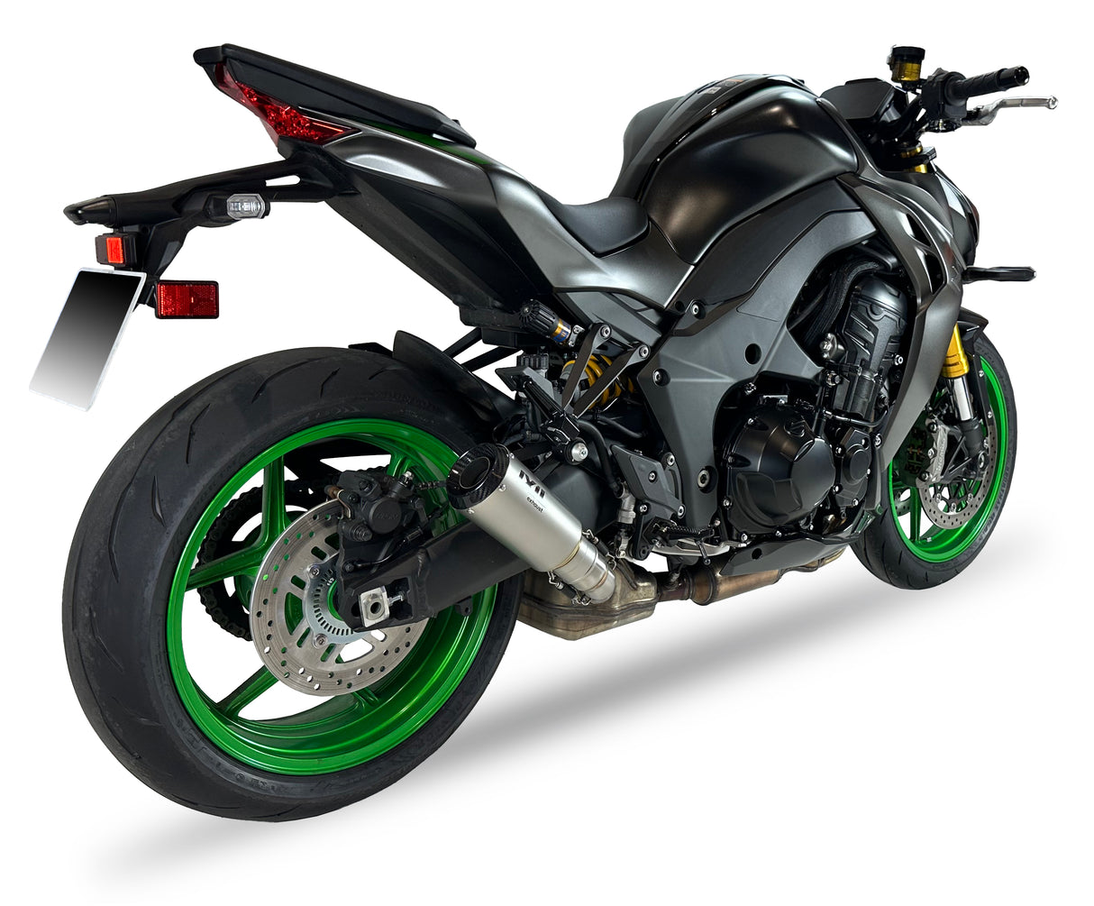 Ixil Race Xtrem inox silencer with carbon fibre end cap for Kawasaki Z1100 SE 2026_1