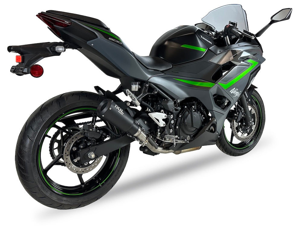 Ixil Race Xtrem Black Silencer Kawasaki Ninja 500 2024-25