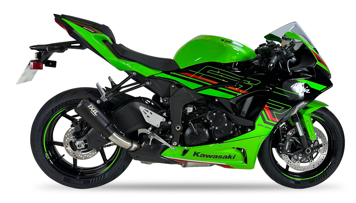Silenciador IXIL Race Xtrem Negro Kawasaki ZX-6R 2024-26