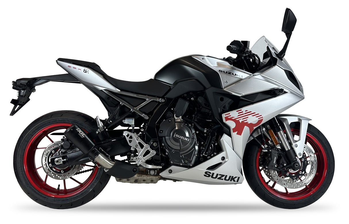 Ixil Race Xtrem Black Full System Suzuki GSX-8 (R/S) 2023-25