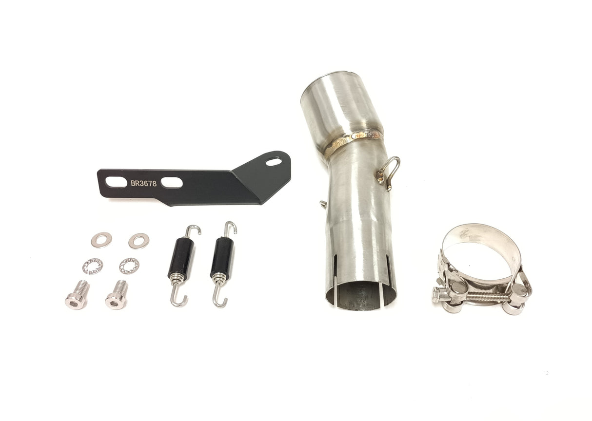 Ixil Link Pipe for a Triumph Thruxton 400