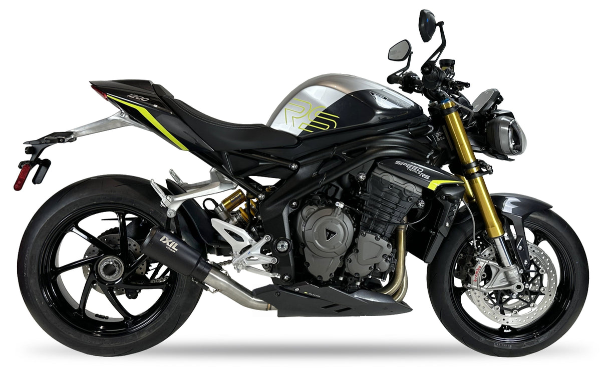 Silenciador Race Xtrem Black Ixil Triumph Speed Triple 1200 (RS/RS) 2021-24