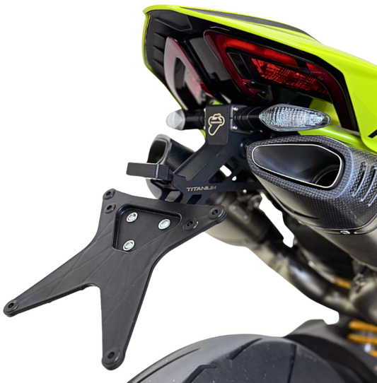 Termignoni Black Titanium Tail Tidy Ducati Panigale V4 2025