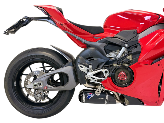 Termignoni Black Titanium Underbelly Silencers Ducati Panigale V4 (R/S) 2025