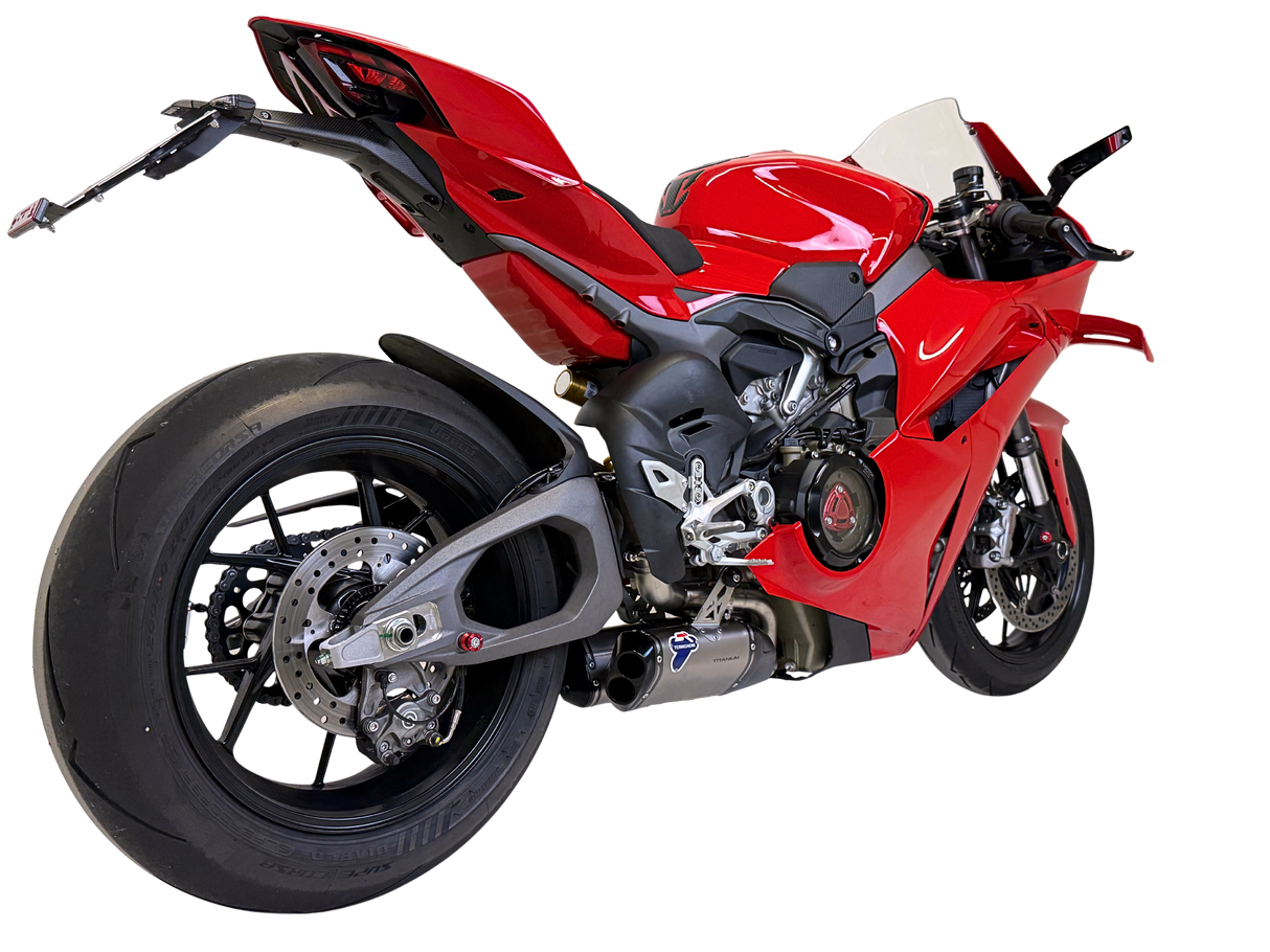 Termignoni Titanium Underbelly Silencers Ducati Panigale V4 (R/S) 2025