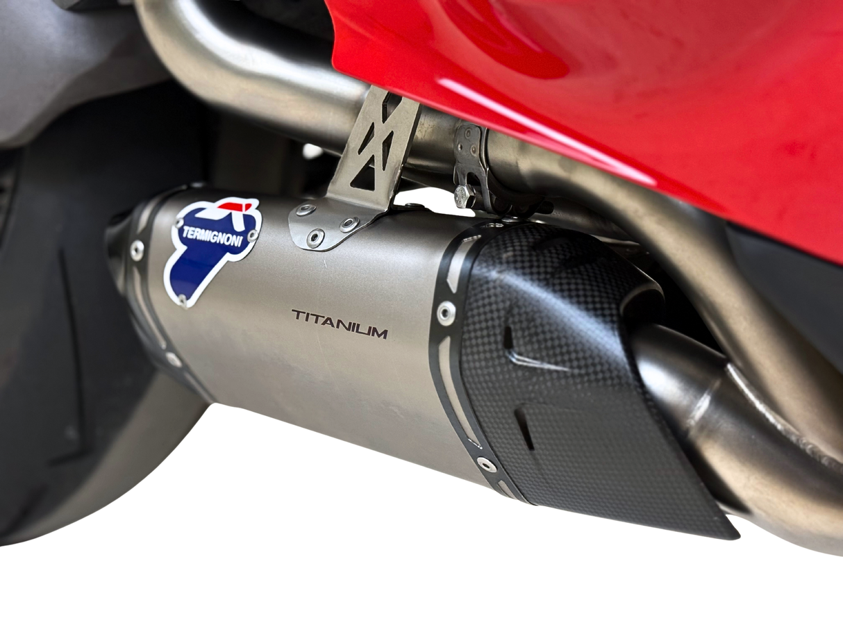 Termignoni Titanium Underbelly Silencers Ducati Panigale V4 (R/S) 2025
