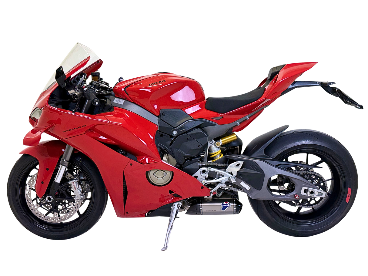 Termignoni Titanium Underbelly Silencers Ducati Panigale V4 (R/S) 2025