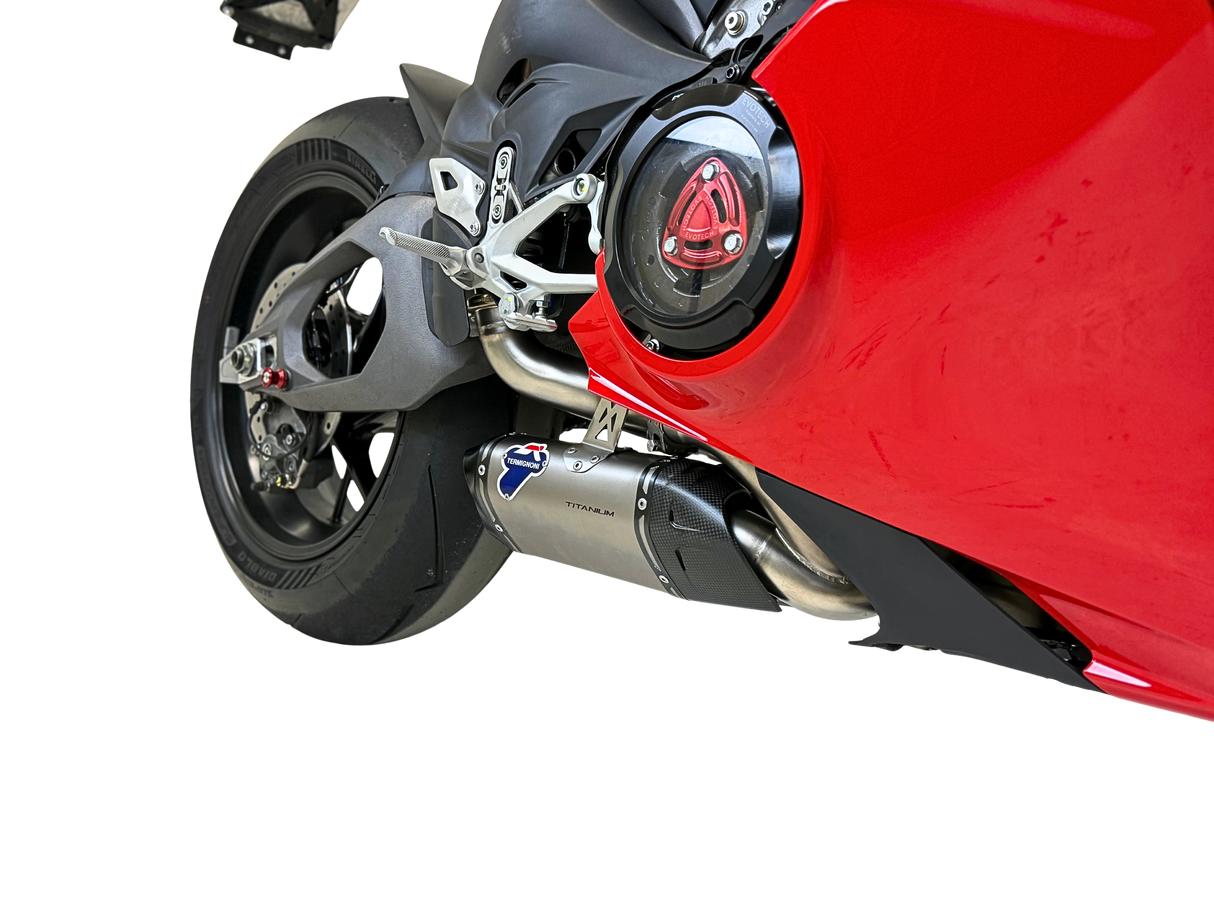 Termignoni Titanium Underbelly Silencers Ducati Panigale V4 (R/S) 2025