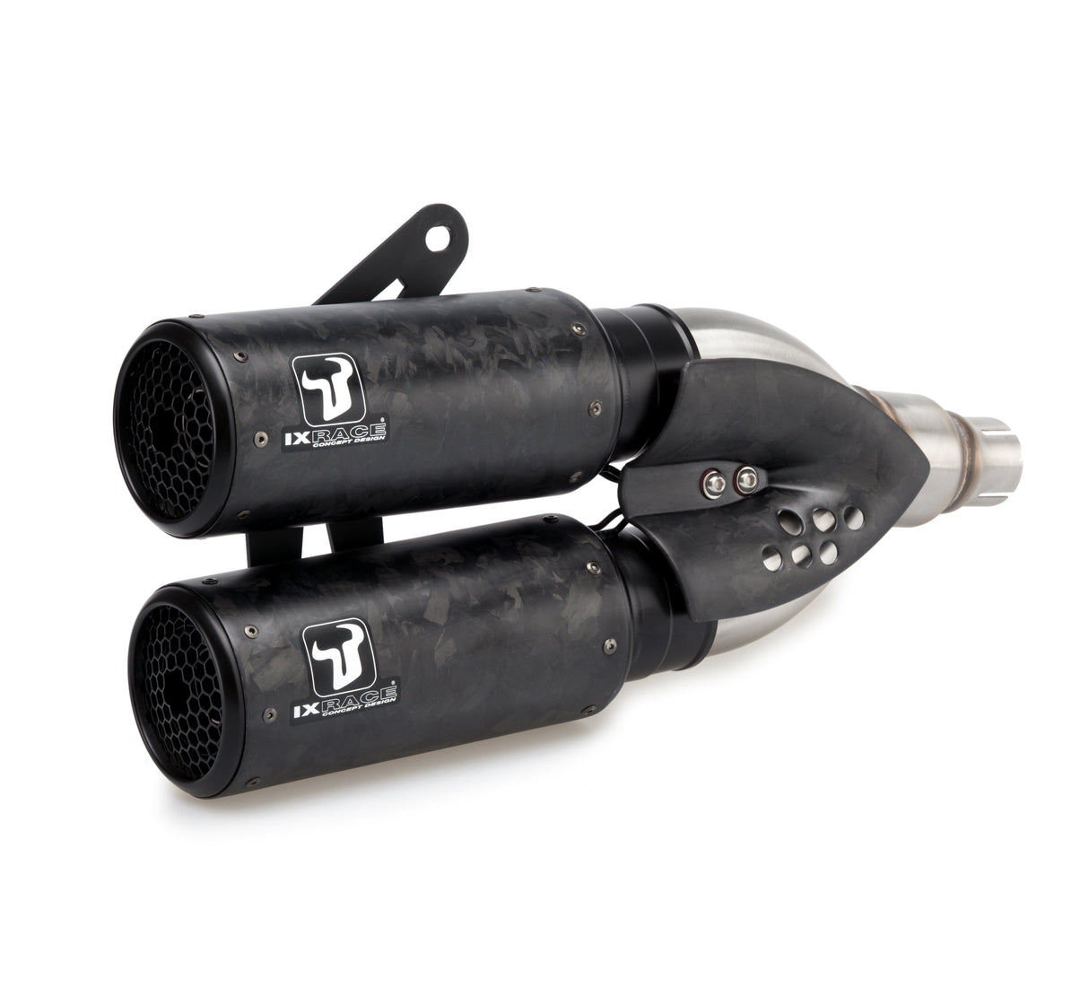 Ixrace DC2 Dual Silencers Honda X-ADV 750 2017-24