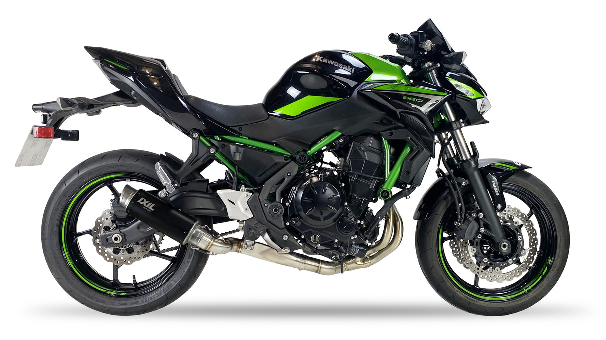 Ixil Sport Xtrem Black Full System Kawasaki Z650 2023-25