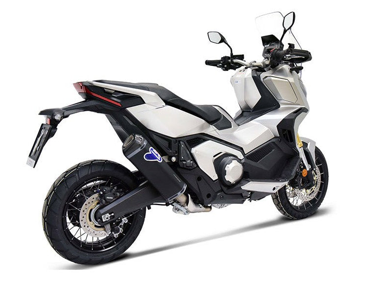 Termignoni Scream black titanium silencer for Honda X-ADV 750 with carbon end cap_1