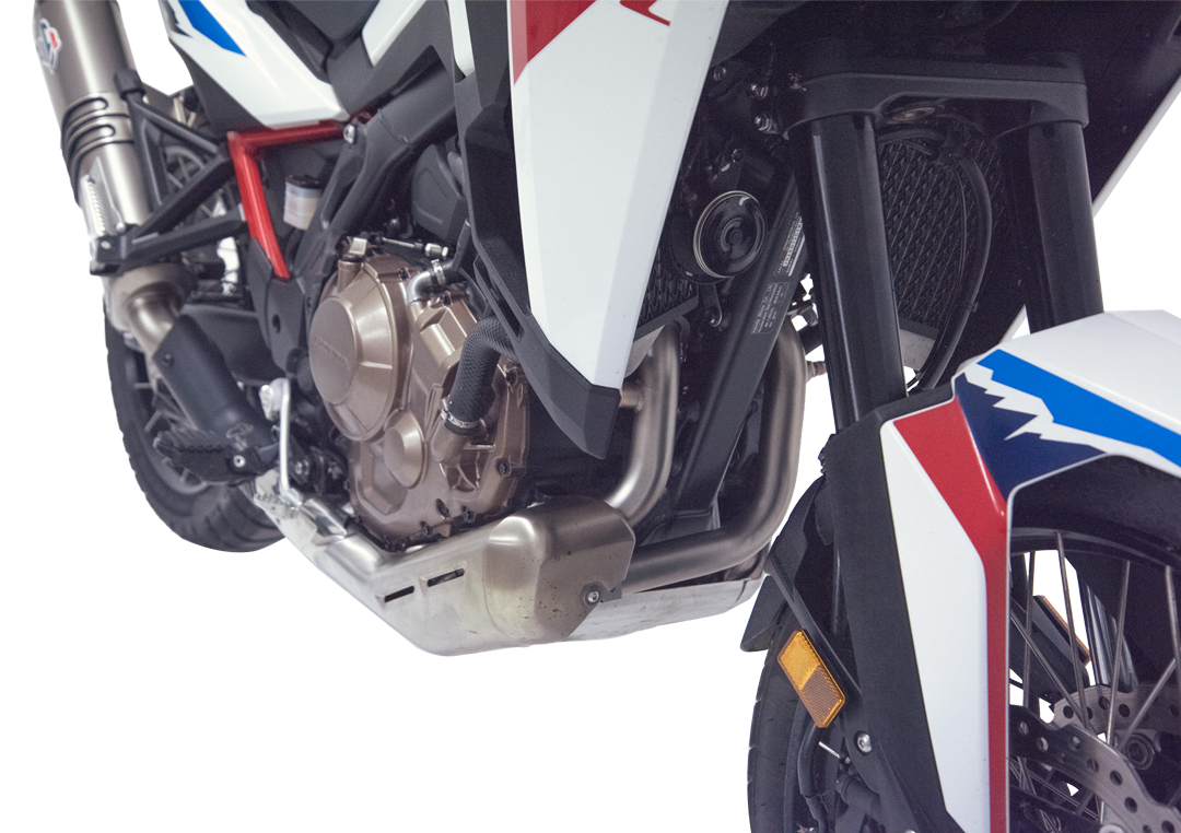 Silenciador de competición de titanio Termignoni Honda Africa Twin CRF1100L 2024-26 image 3