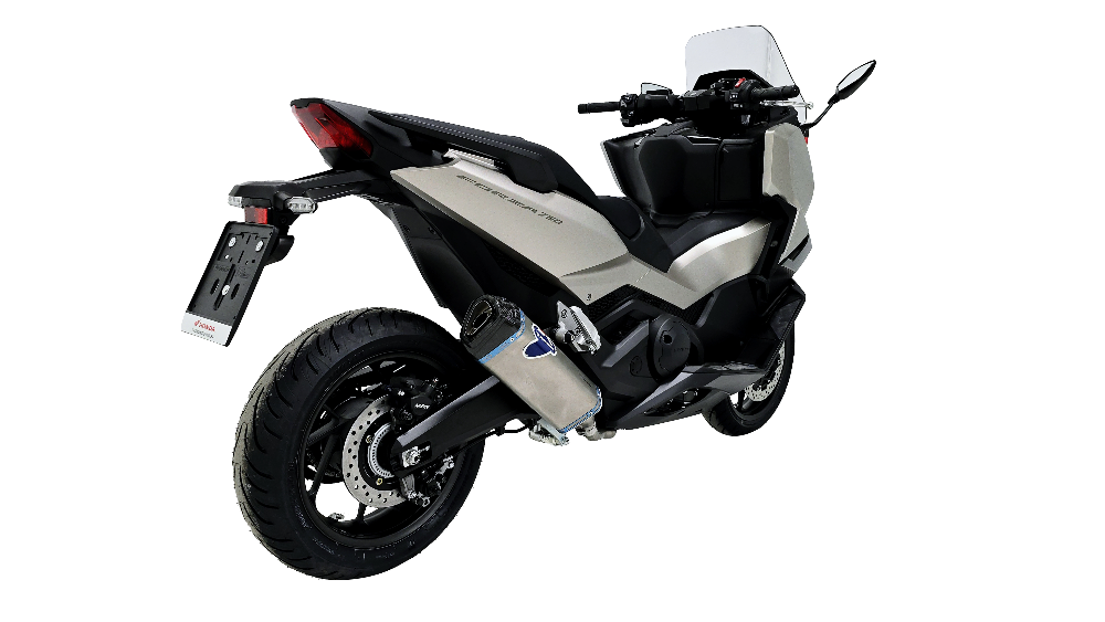 Termignoni Titanium slip on Silencer installed on the Honda Forza 750 2024-2025_2